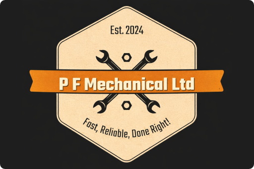 P F Mechanical Ltd Logo Medium