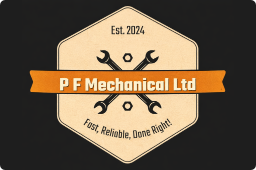P F Mechanical Ltd Logo Small